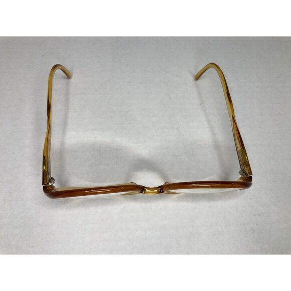 CHRISTIAN DIOR 2076 30 Gold/Brown Round Eyeglasses 53/17 Frames Only - Picture 11 of 11